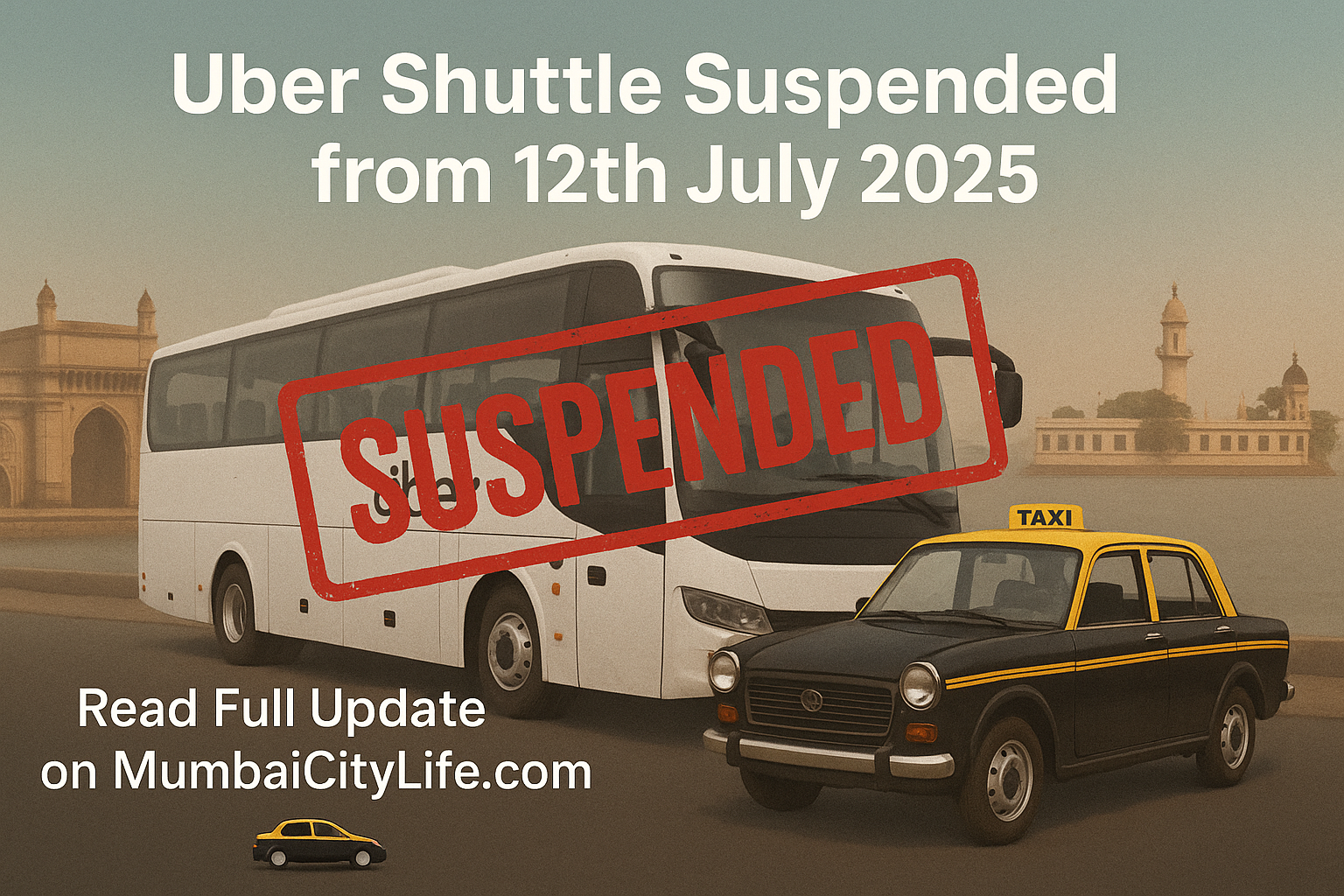 Uber Shuttle News Mumbai