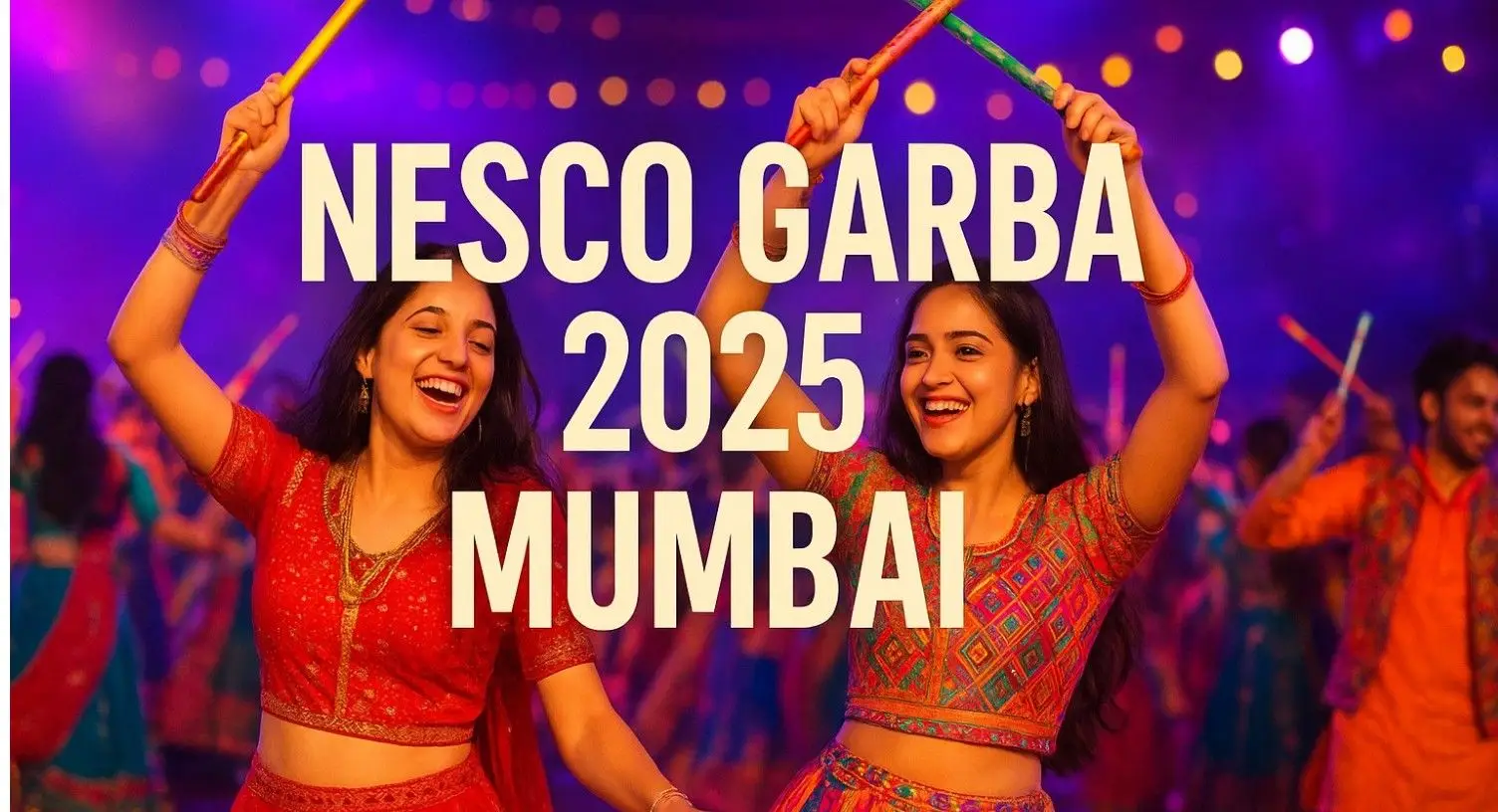 nesco garba 2025 ticket